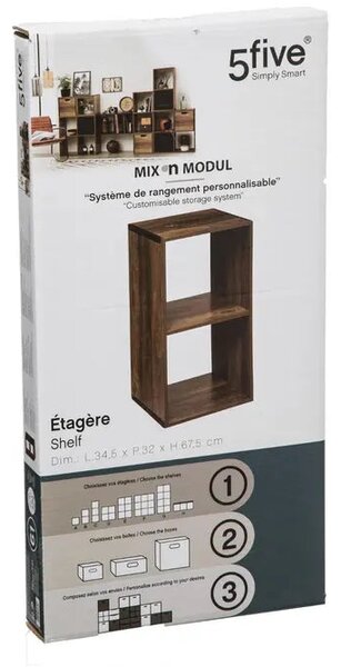 Рафт 5five Mix'n Modul Industrial, 2 отделения