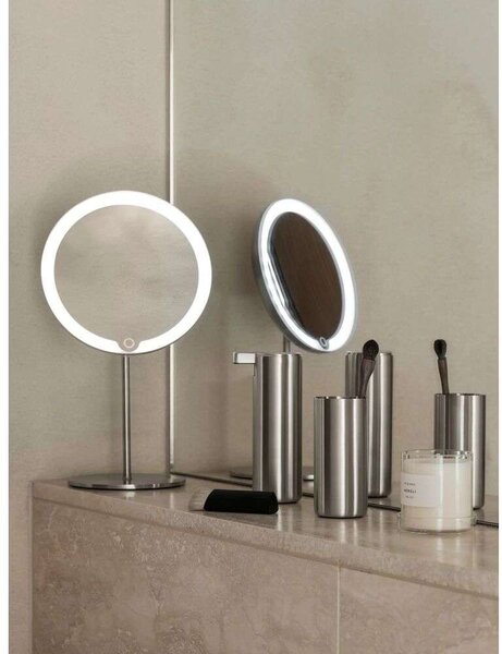 Blomus - Modo LED Vanity Огледало Матов Неръждаема стомана Стомана