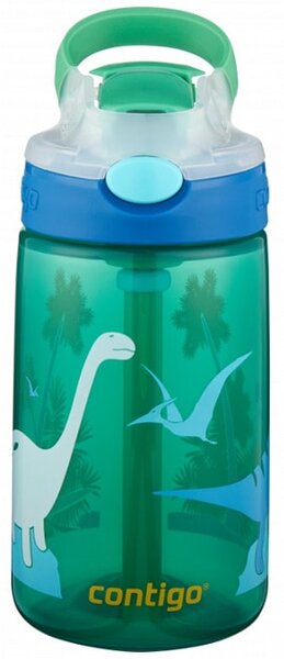 Бутилка Contigo Gizmo Flip, 420 мл, детска, зелена
