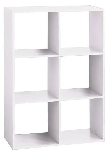Рафт 5five Mix'n Modul, 6 отделения, MDF, 68x32x101 cm - Сив