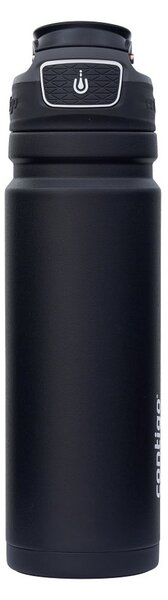 Термо бутилка Contigo Free Flow Autoseal, 0.7л., неръждаема стомана, без BPA, двустенна, черна