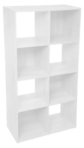 Рафт 5five Mix'n Modul, 8 отделения, MDF, 68x32x134 cm - Сив