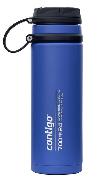 Термо бутилка Contigo Fuse THERMALOCK, 0.7л., неръждаема стомана, без BPA, двустенна, синя