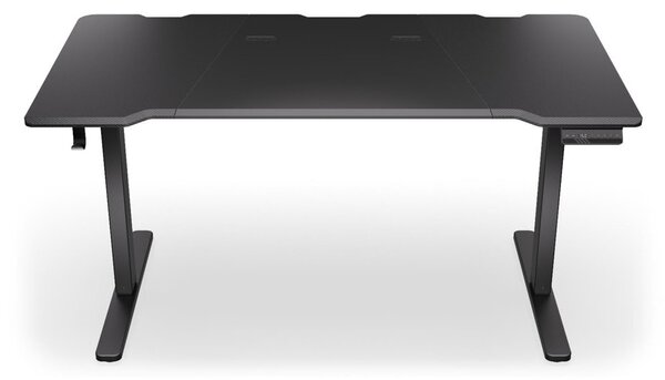 Гейминг бюро Endorfy Atlas L Electric, МДФ, 150 x 78 cm, до 80 кг. натоварване, поставка за слушалки, електрическо управление на височина, черно