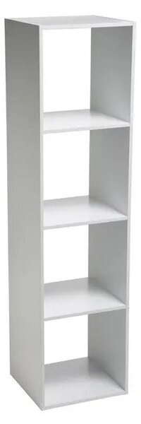 Рафт 5five Mix'n Modul, 4 отделения, MDF, 35x32x134 cm - Дървесен