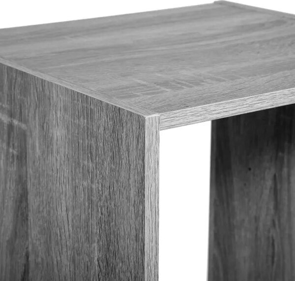 Рафт 5five Mix'n Modul, 4 отделения, MDF, 35x32x134 cm - Дървесен