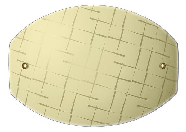 Аплик НИКЕЯ LED, 285х200, екрю гланц, 6W, 4000K