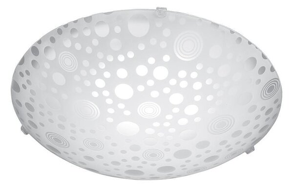 Плафониера СЕЛЕНА LED, ø400, бял мат, 18W, 4000K
