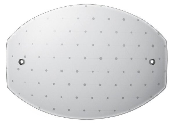 Аплик ТРИНИТИ LED, 285х200, бял гланц, 6W, 4000K