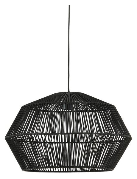 Матово черно таванно осветително тяло ø 49 cm Deya - Light & Living