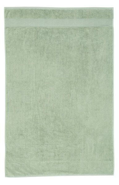 Зелена памучна хавлиена кърпа от тери 70x120 cm Anti-Bacterial – Catherine Lansfield