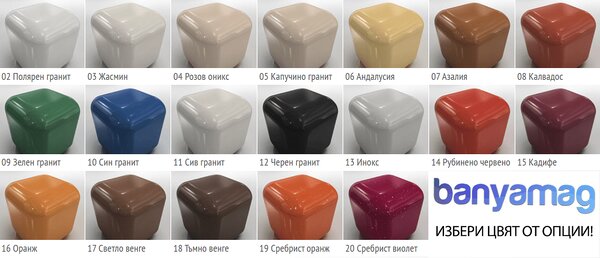 FAT композитна кухненска мивка модулна, полимермрамор