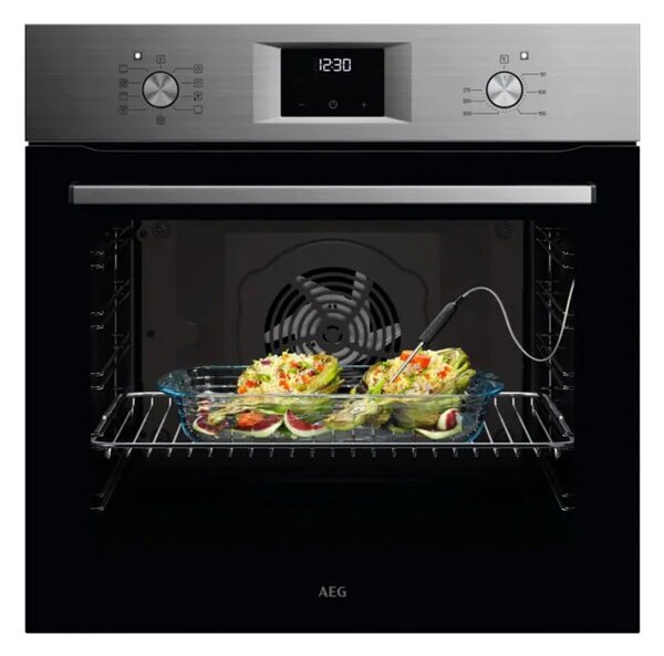 Фурна за вграждане AEG OA5CB31SM, клас A, 72л. обем, SteamBake, инокс