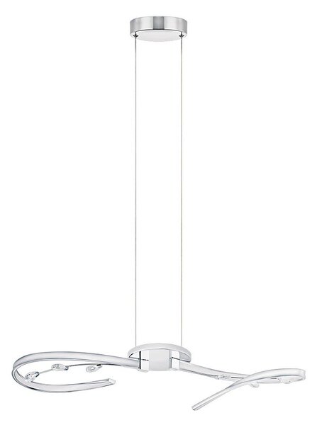 Eglo 97488 - LED Кристален полилей на кабел VALLEMARE 1 2xLED/8W/230V