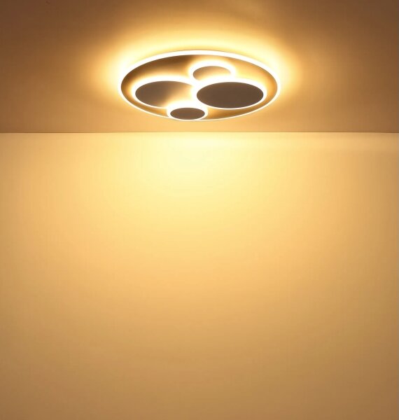 Globo 48475S - LED таванно осветително тяло MONTY LED/40W/230V 3000K Ø 49 см