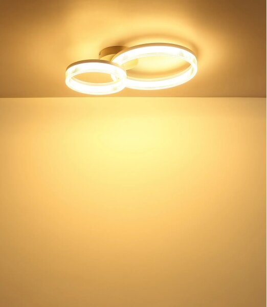 Globo 48046D2 - LED плафон ZARA LED/24W/230V 3000K 33x50 cm