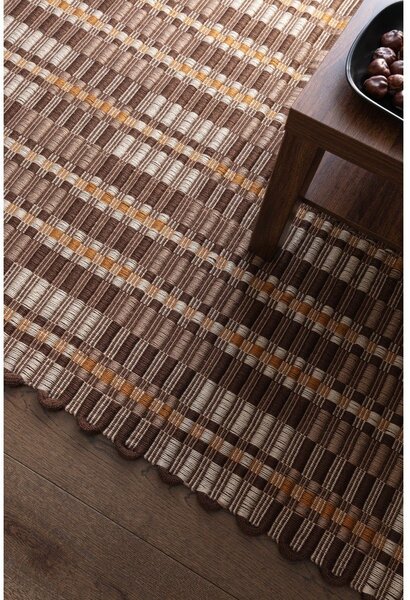 Кафяв ръчно изработен килим 160x230 cm – Asiatic Carpets