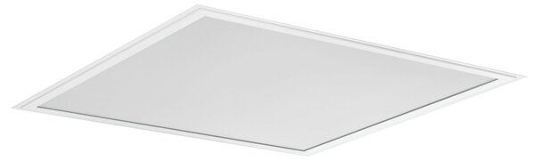 BRUMBERG LED панел Aggy 62x62 см, с включване/изключване, 3000 K,, Бял, кабинет / офис, Алуминий, Ъглово вградено осветление