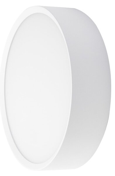 BRUMBERG LED външна стенна лампа EYE, отворена, бяла, CCT, IP65, Бял, Коридор, Алуминий, Модерен