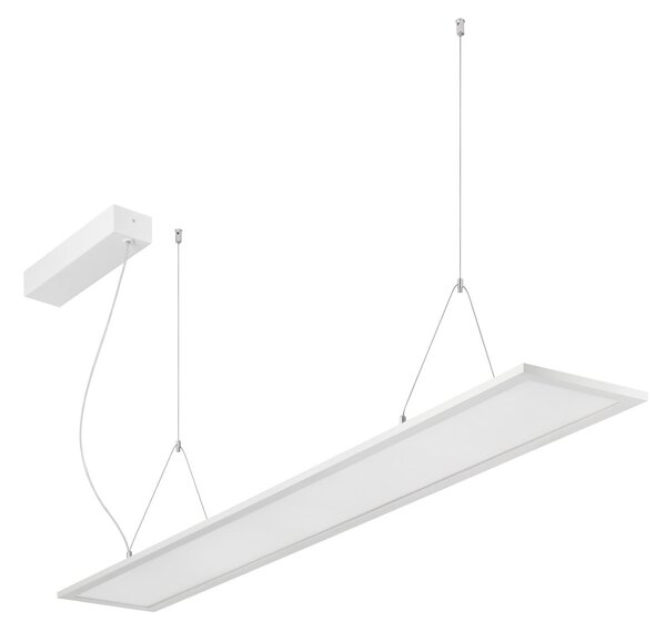 BRUMBERG LED висяща лампа Adara 149,5 см, включване/изключване, 2CCT,, Бял, кабинет / офис, Алуминий