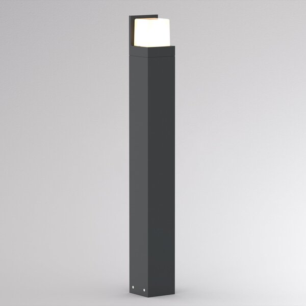 Molto Luce LED осветление за пътеки FYNN-C, височина 85 см, антрацит, CCT IP65,, Черен, Алуминий, Модерен