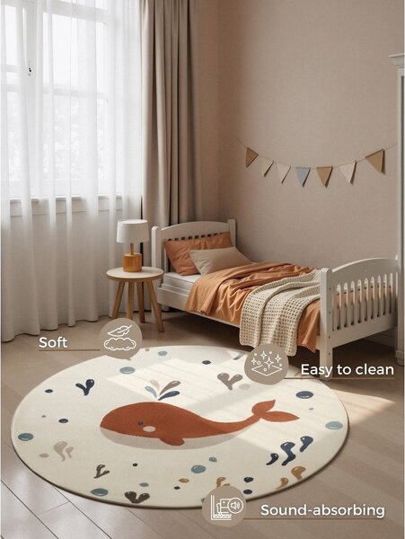 Детски килим ø160 cm Moby – Hanse Home