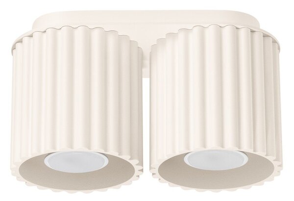 Бежов метален прожектор 10x21 cm Zora – Sollux