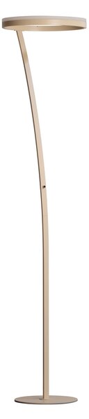 FISCHER & HONSEL LED стояща лампа Sirko, пясъчен цвят, височина 177 cm, метал, CCT, Затъмняване, Бежов, Дневна/трапезария, Метал, Модерен