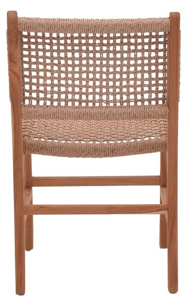 Градински стол Sponze Boho Pako World Natural 50x58x85 cm