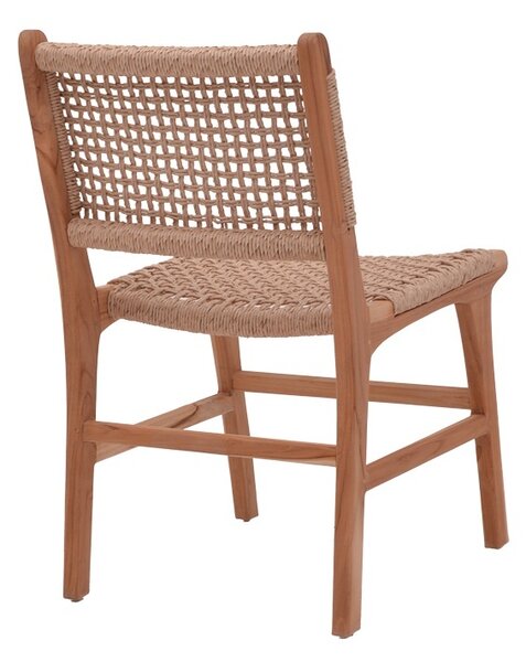 Градински стол Sponze Boho Pako World Natural 50x58x85 cm