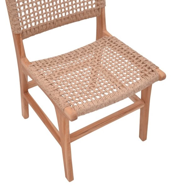 Градински стол Sponze Boho Pako World Natural 50x58x85 cm