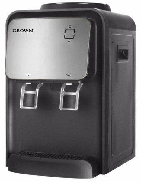 Диспенсър за вода Crown CWD-1918BS, 75/580W, 10-95C, Черен