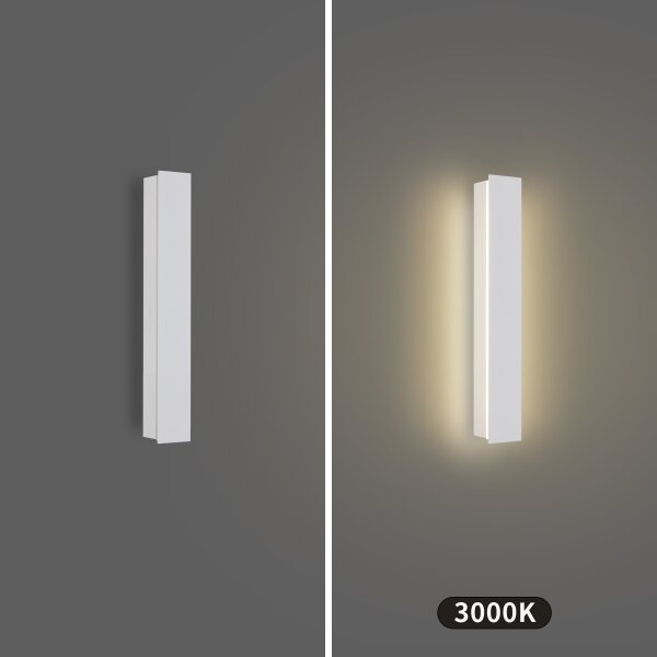 Brilagi - LED външна стенна лампа LINEAR LED/8W/230V 3000K IP65 30 см бяла CRI 90