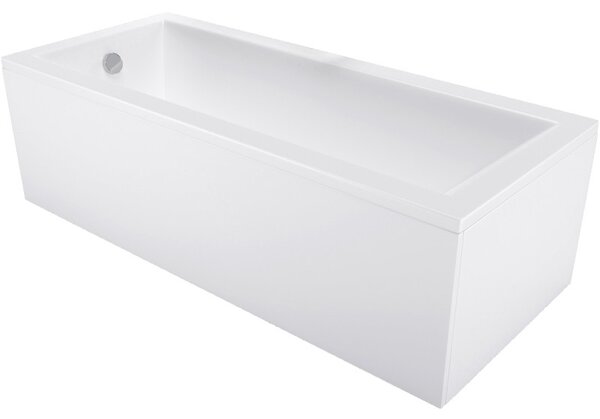 Mexen Cubik правоъгълна вана 120 x 70 cm с облицовка, бяла - 55031207000X