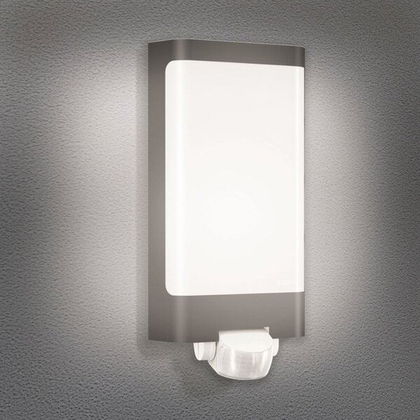 STEINEL L 240 S LED сензорна светлина за стена, антрацит, Черен, Метал, Модерен