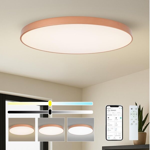 BRILAGI-LED Димируемо осветително тяло POOL SMART LED/180W/230V 120 cm Wi-Fi Tuya бронзов + дистанционно управление
