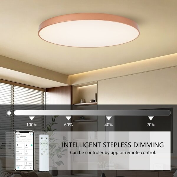 BRILAGI-LED Димируемо осветително тяло POOL SMART LED/180W/230V 120 cm Wi-Fi Tuya бронзов + дистанционно управление