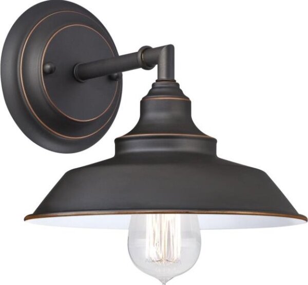 Westinghouse 6343540 - LED стенна лампа IRON HILL 1xE27/60W/230V