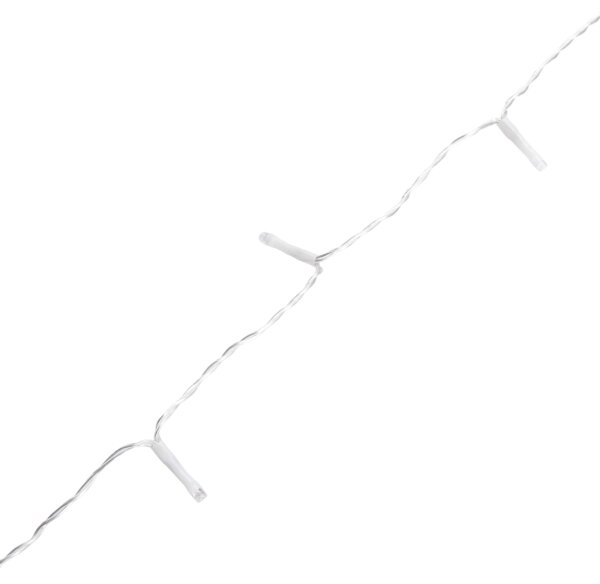 Aigostar - LED външна коледна гирлянда 100xLED/8 функции 5,3m IP44 студено бяло