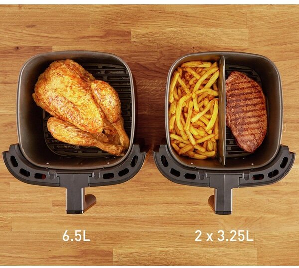 Черен фритюрник с горещ въздух Easy Fry & Grill XXL EY801815 – Tefal