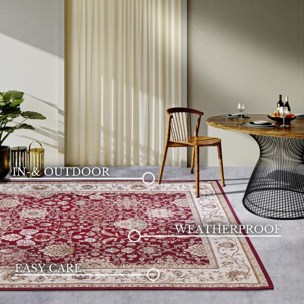 Червен външен килим 120x180 cm Pierre – Villeroy&Boch