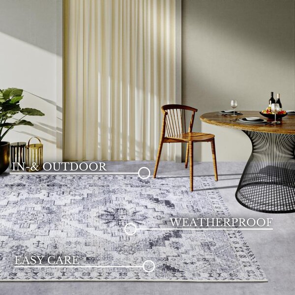 Сив външен килим 120x180 cm Esther – Villeroy&Boch