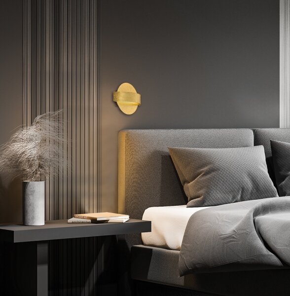LED стенен аплик KOBEN LED/11W/230V златен