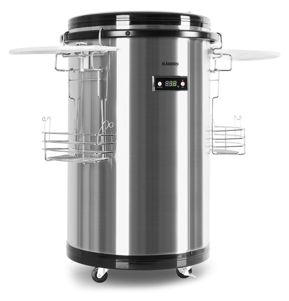 Klarstein Mr. Barbot, 50 л, F, бар хладилник, неръждаема стомана