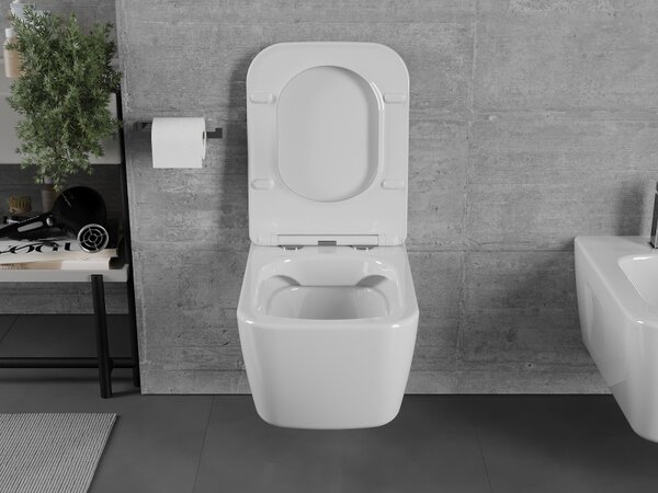 Mexen Margo wc тоалетна чиния Rimless, бяла гланц - 3342XX00