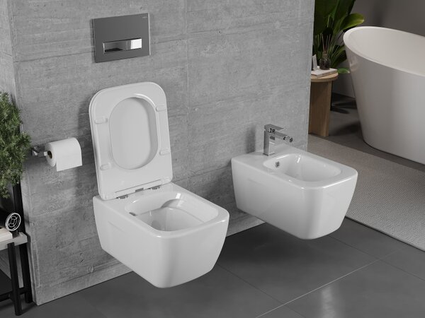 Mexen Margo wc тоалетна чиния Rimless, бяла гланц - 3342XX00