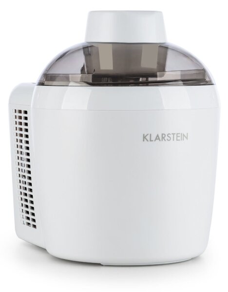 Klarstein Schneeflöckchen машина за сладолед, термоелектрическа, 700 ml, тиха, бял