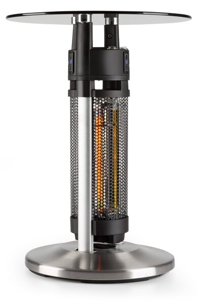 Blumfeldt Primal Heat 65, бистро маса, въглеродно IR нагревателно тяло, 1200W LED, 65 cm, стъкло