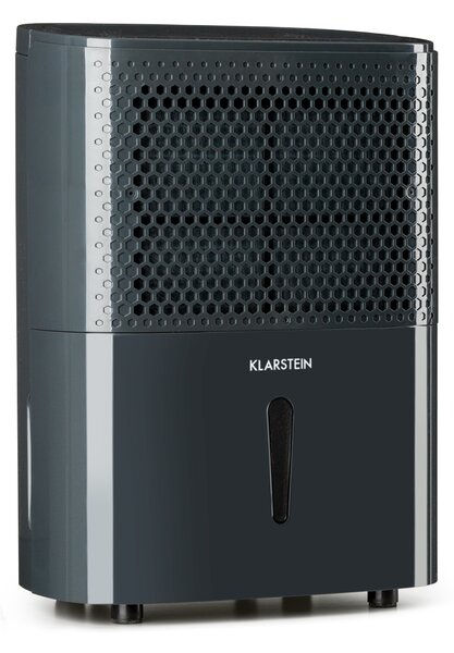 Klarstein DryFy 10, обезвлажнител на въздуха, компресия , 200 W, 10 l/24 h, 80 m³/h, 20 - 30 m², DrySelect, 40 dB, сив