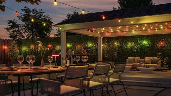 Philips -LED RGBW Димируем удължителен външен гирлянд Hue FESTAVIA 10xLED 7m IP65